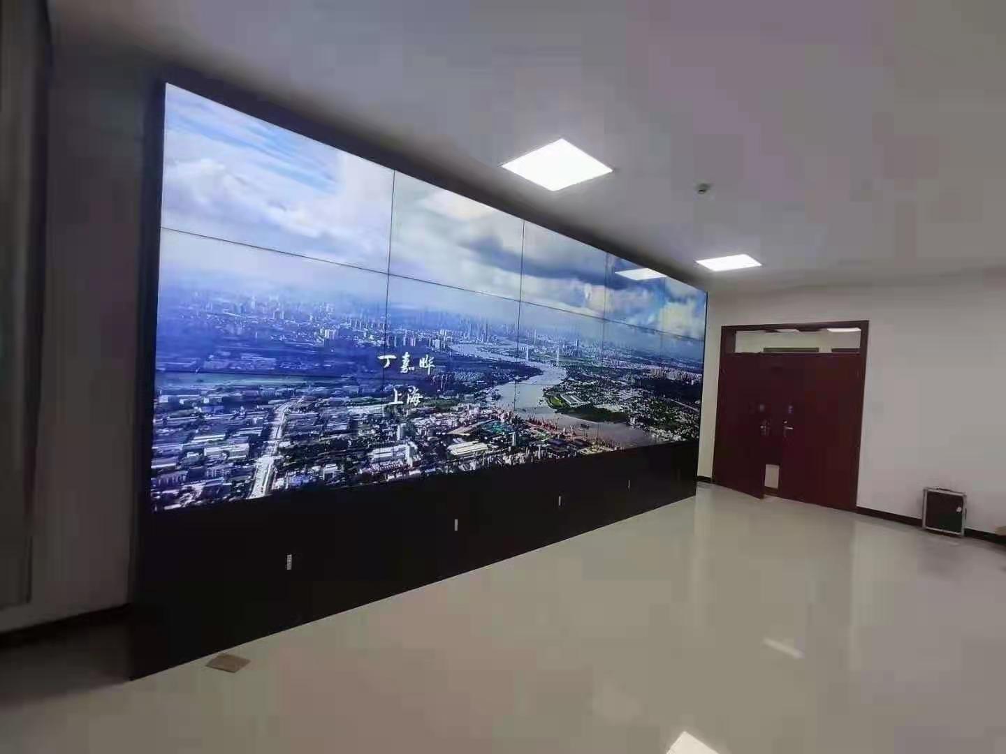 海宁拼接屏-55寸京东方液晶拼接屏3X4案例展示